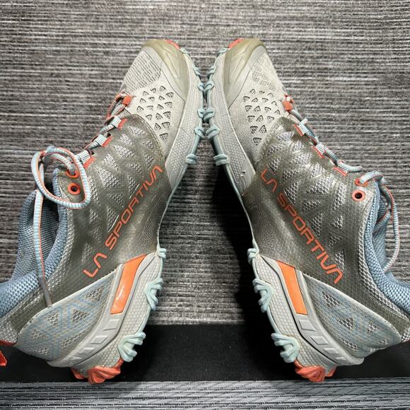 La Sportiva Shoes Womens 9.5 Gray Bushido II Trail Mountain Running Sneakers - Picture 14 of 16